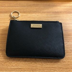 Kate Spade Leather Card Case Key Ring Wallet